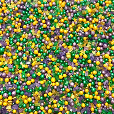 Cool Mom Sprinkles Mardi Gras Decorating Sugar Sprinkles